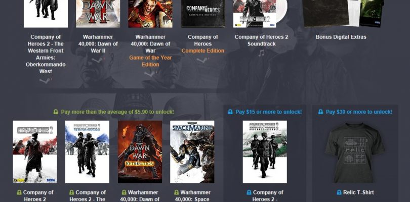 Humble Bundle – Warhammer und Company of Heroes Games zum Megadeal