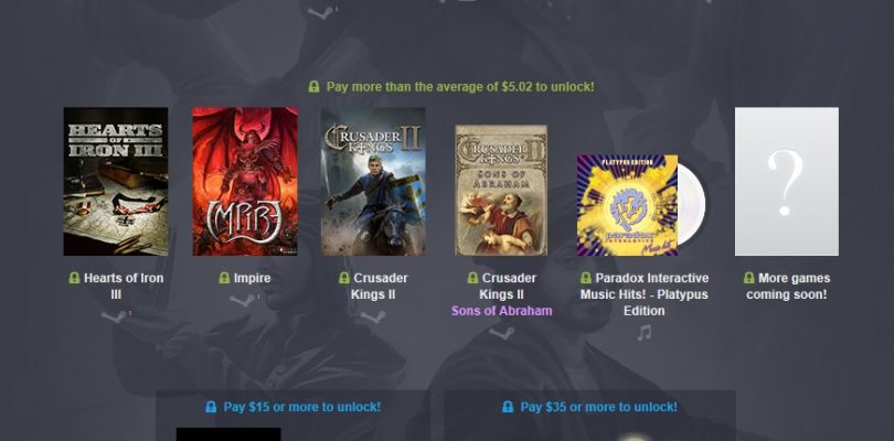 Humble Paradox Bundle – 6 Games ab 1€ von Paradox Interactive