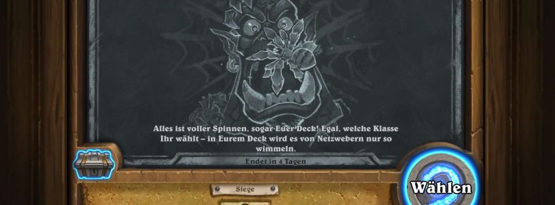 Let`s Play – Hearthstone – Kartenchaos – Spinnen, Spinnen überall!