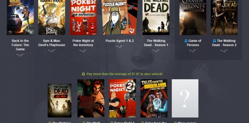 Humble Bundle mit den Adventures von Telltale Games