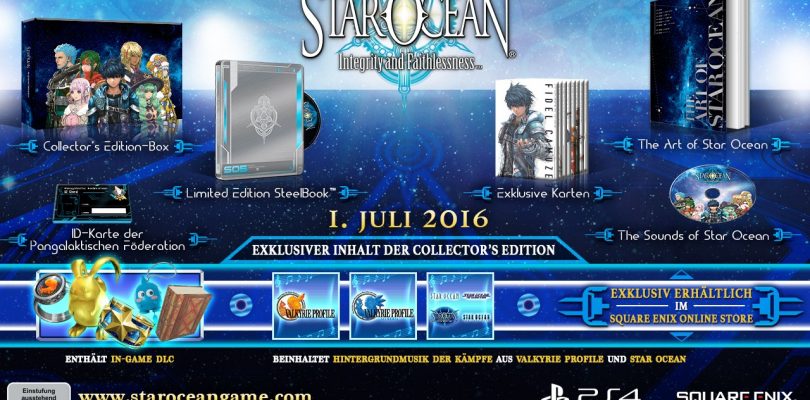 Star Ocean: Integrity and Faithlessness erscheint am 01. Juli für die PS4