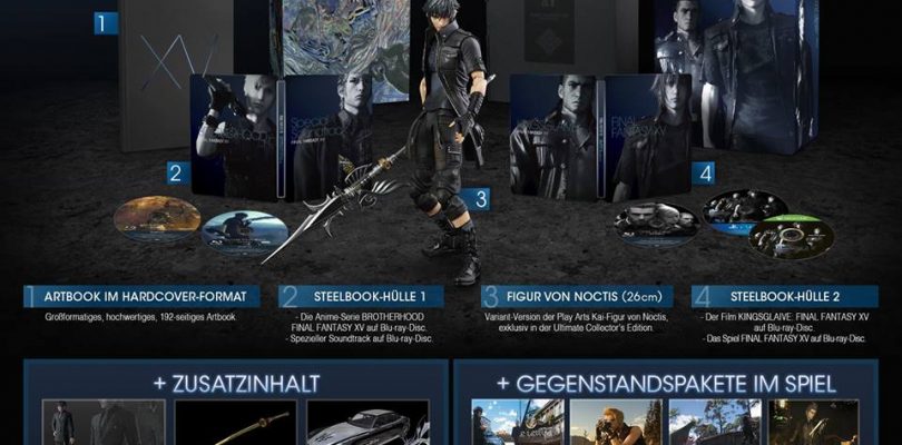 Final Fantasy XV – Ab 23. Mai ist die Ultimate Collectors Edition wieder verfügbar