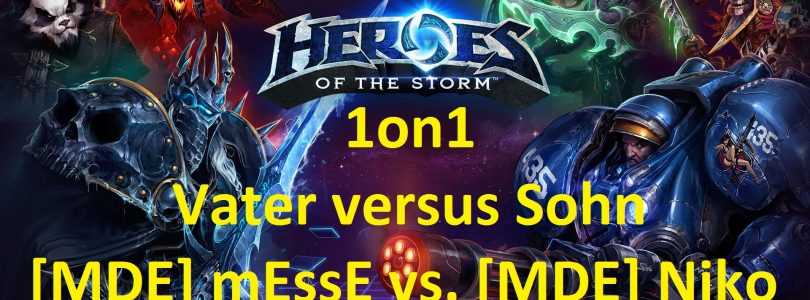 Heroes of the Storm – Best of Three – 1on1 – Vater versus Sohn