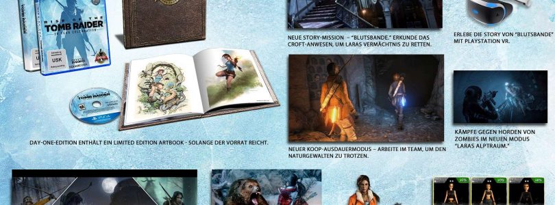 Rise of the Tomb Raider – Fette Geburtstagsedition für PC und PS4