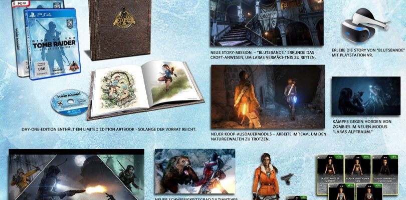 Rise of the Tomb Raider – Fette Geburtstagsedition für PC und PS4