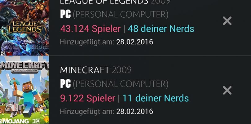 World of Nerds – Zocker-Community ab sofort als App verfügbar