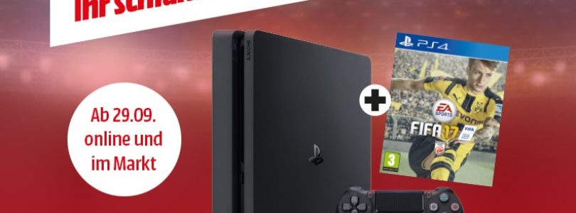 Media Markt – Volltreffer-Bundle mit PS4 Slim und Fifa 17