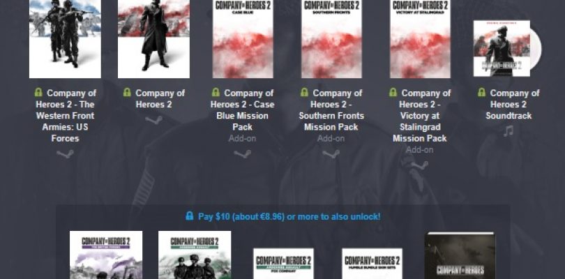 Humble Bundle – Riesiges Company of Heroes Paket im Angebot