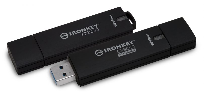 Kingston – Verschlüsselte USB-Sticks IronKey D300 und IronKey D300 Managed