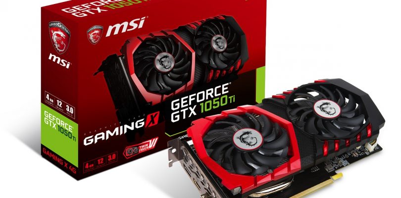 MSI – Vier Einsteiger-Grafikkarten von GeForce GTX 1050 & GTX 1050 Ti