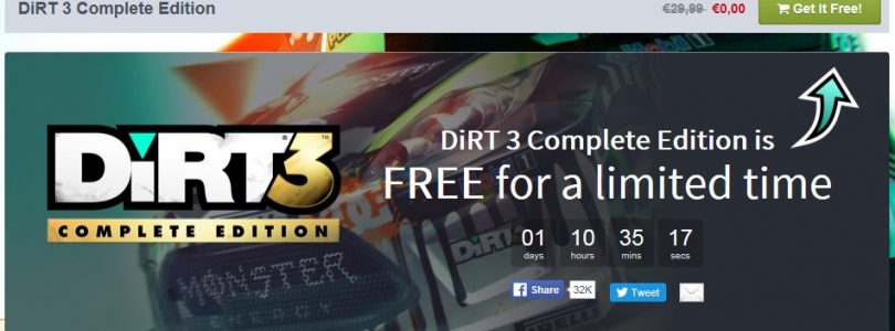 Dirt 3 Complete Edition – 24 Stunden könnt ihr es noch gratis abgreifen