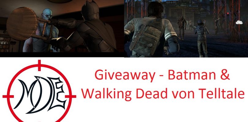 Gewinnspiel: Je zwei Stück The Walking Dead: A New Frontier und Batman von Telltale Games