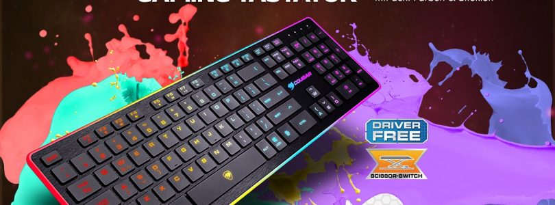 Farbenfrohe Gaming-Tastatur – Das kann die Cougar Vantar