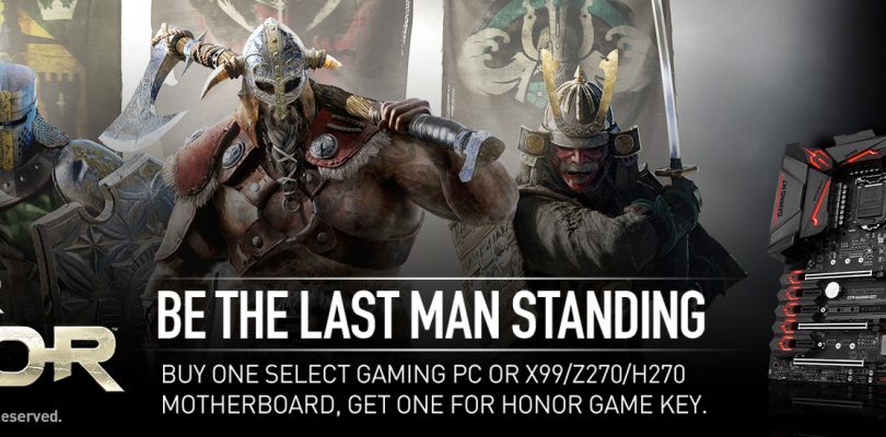 For Honor – Gratis beim Kauf von MSI-PC oder Mainboard