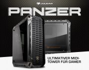 Neu bei Caseking – Der Cougar Panzer Midi-Tower mit Hartglas und Militäroptik