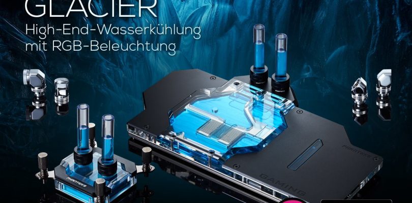 Das ist die neue CPU & GPU-Wasserkühlung Phanteks Glacier