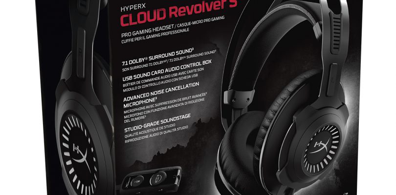 HyperX Cloud Revolver S Gaming-Headset mit Plug-and-Play Dolby Surround ist ab sofort verfügbar