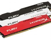 HyperX FURY DDR4-Ram-Riegel mit 2666MHz für Intel und AMD vorgestellt