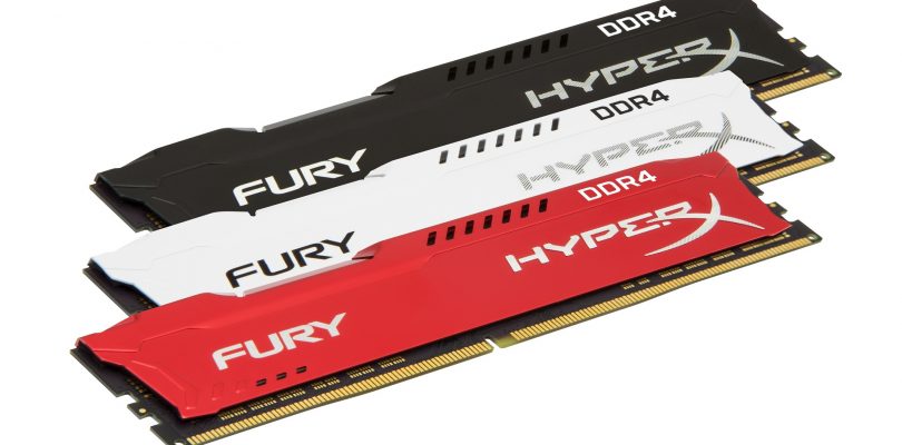 HyperX FURY DDR4-Ram-Riegel mit 2666MHz für Intel und AMD vorgestellt