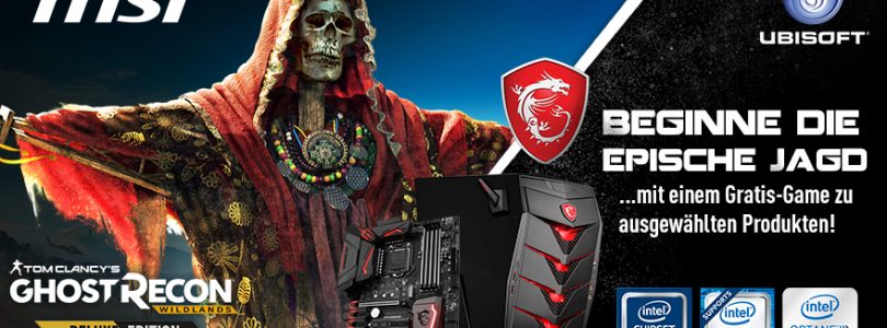 Promo-Aktion von MSI: Ghost Recon Wildlands gratis beim Kauf von Hardwareteilen