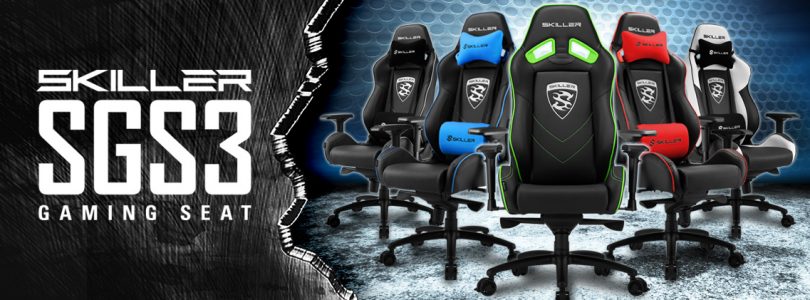 Hier kommt der Gaming Seat Skiller SK3S von Sharkoon