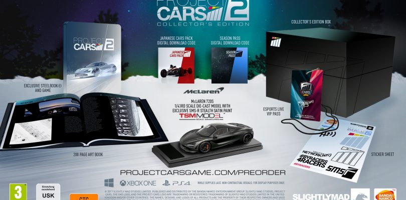 Project Cars 2 – Das steck in der Limited, Collectors und Ultra-Edition
