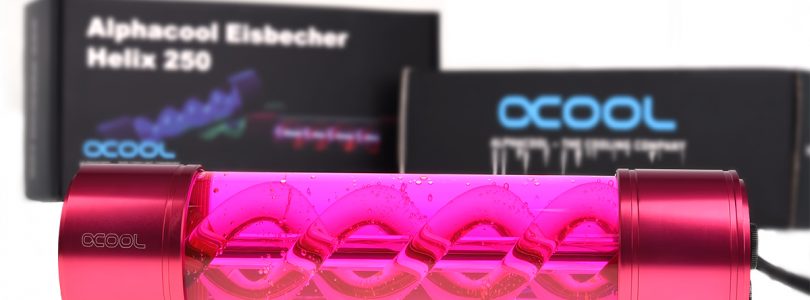 Alphacool Eisbecher Helix gibt eurem Gehäuse den speziellen Touch