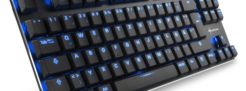 PureWriter TKL – Flach und beleuchtet startet von Sharkoon in den Handel