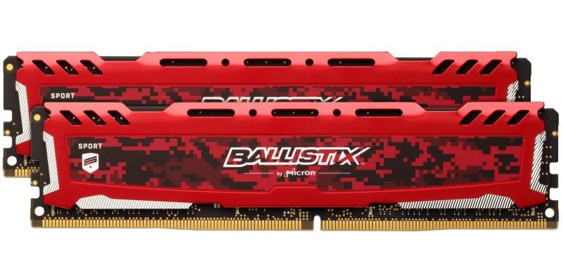 Hardware-Test: Ballistix Sport DDR4-RAM Riegel