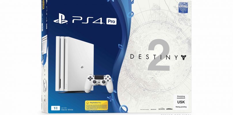 GameStop – Destiny 2 PS4 Pro-Bundle im Glacier White-Look