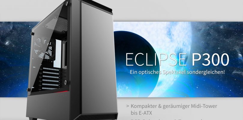 Phanteks Eclipse P300 – Neues, kompaktes PC-Gehäuse startet in den Handel