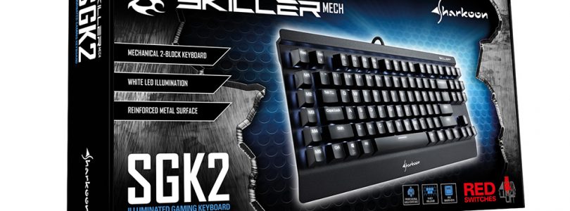 Skiller Mech SGK2 – Mechanische Tastatur von Sharkoon startet in den Handel
