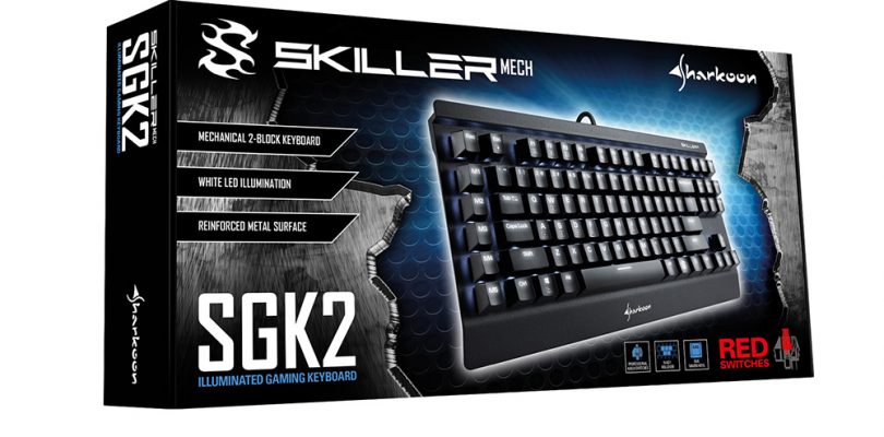 Skiller Mech SGK2 – Mechanische Tastatur von Sharkoon startet in den Handel