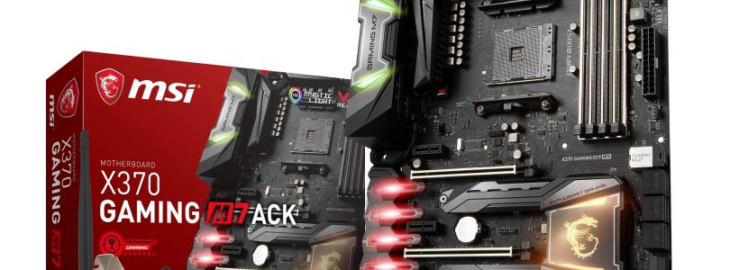 MSI startet mit neuem High-End-Mainboard X370 GAMING M7 ACK in den Handel