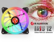 Regenbogen-LED-Lüfter IRIS 12 von Raijintek veröffentlicht