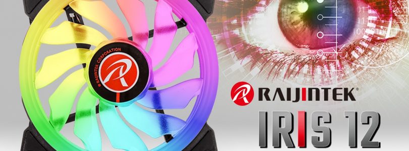 Regenbogen-LED-Lüfter IRIS 12 von Raijintek veröffentlicht