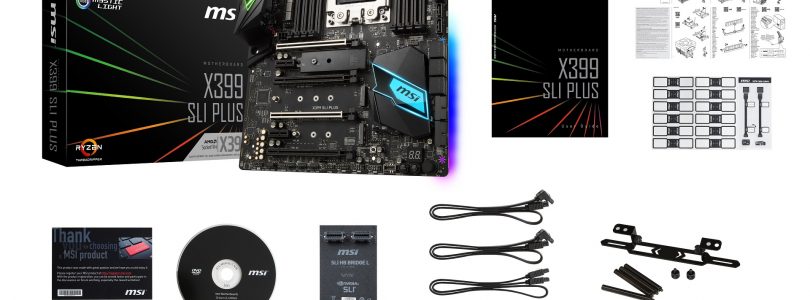 X399 SLI PLUS – Neues Mainboard für AMD Threadripper-Prozessoren