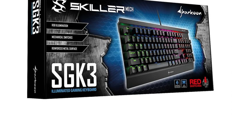 Skiller Mech SGK3 von Sharkoon startet in den Handel