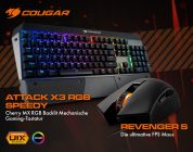 Cougar veröffentlicht Revenger S Gaming-Maus und die Attack X3 RGB Speedy Tastatur