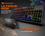 Neu von Cougar – Die mechanische Tastatur Ultimus RGB mit LED-Beleuchtung und die Minos X5 Gaming-Maus