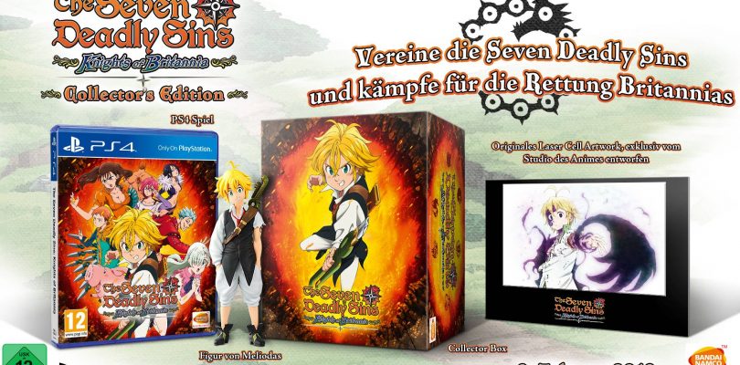 The Seven Deadly Sins – Collectors Edition angekündigt, neue Infos veröffentlicht