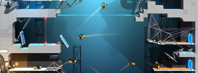 Bridge Constructor Portal – Neuer Gameplay-Trailer zum Release veröffentlicht