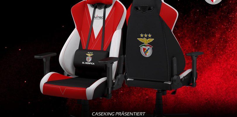 Der Nitro Concepts S300 Gaming-Stuhl startet als Benfica Lissabon Special Edition