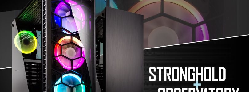 Kolink veröffentlicht zwei neue PC-Gehäuse Stronghold und Observatory