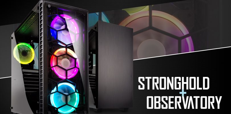 Kolink veröffentlicht zwei neue PC-Gehäuse Stronghold und Observatory