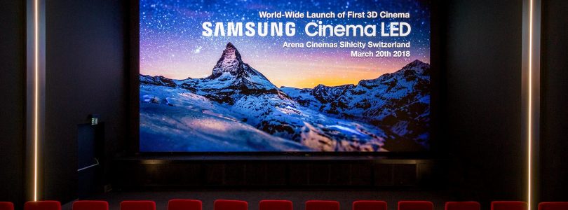 Samsung Cinema LED Screen – Erstes Kino in Europa wurde damit ausgestattet