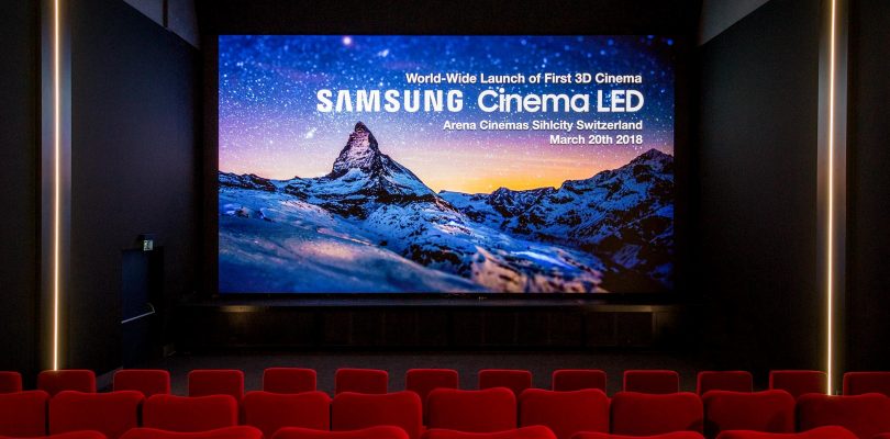 Samsung Cinema LED Screen – Erstes Kino in Europa wurde damit ausgestattet