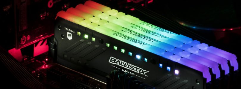 Ballistix Tactical Tracer RGB DDR4 Gaming-Arbeitsspeicher ist ab sofort verfügbar
