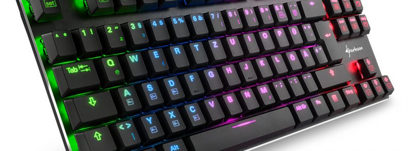 PureWriter TKL RGB – Sharkoon veröffentlicht neue mechanische Low-Profile-Tastaturen
