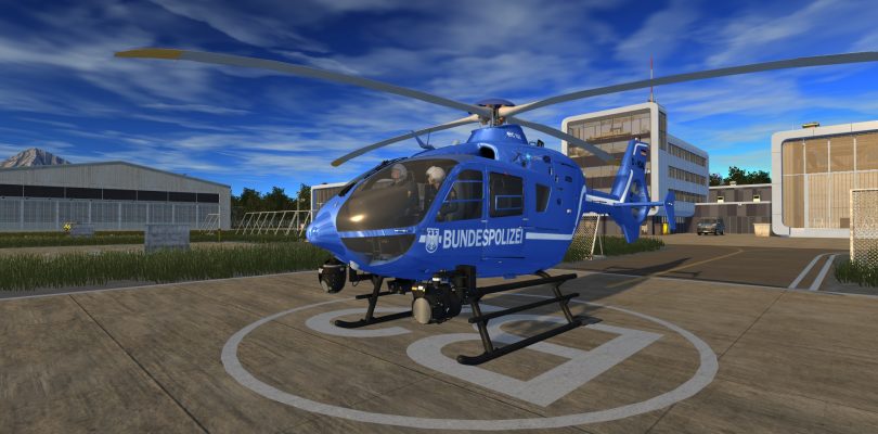 Der Polizeihubschrauber Simulator erscheint am 08. November